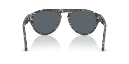 Frost Grey/Nautical Blue - 0PO3370S 8056262355862 Persol Sunglasses Unisex Pilot