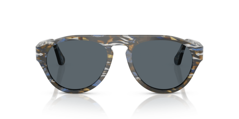 Frost Grey/Nautical Blue - 0PO3370S 8056262355862 Persol Sunglasses Unisex Pilot