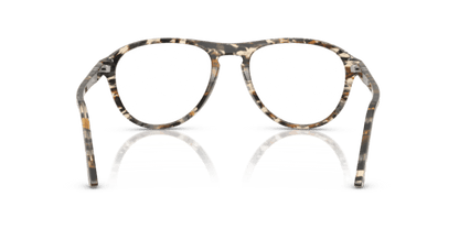 Amber Brown/Pirate Black - 0PO3371V 8056262357613 Persol Eyeglasses Unisex Pilot