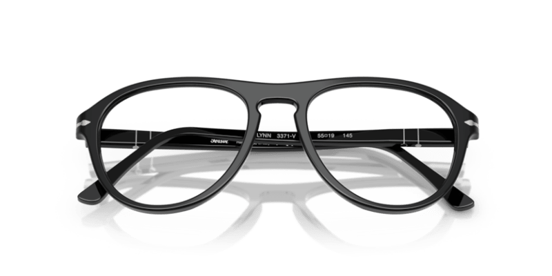 Black - 0PO3371V 8056262357675 Persol Eyeglasses Unisex Pilot