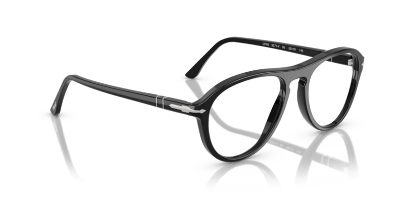 Black - 0PO3371V 8056262357675 Persol Eyeglasses Unisex Pilot