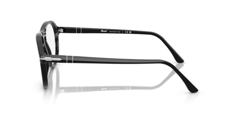 Black - 0PO3371V 8056262357675 Persol Eyeglasses Unisex Pilot