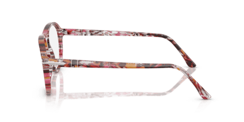 Cyclamen/Khaki - 0PO3371V 8056262357590 Persol Eyeglasses Unisex Pilot