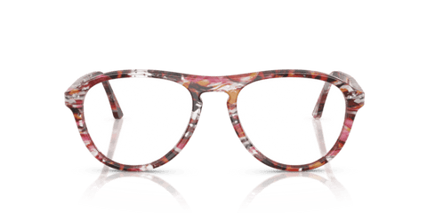 Cyclamen/Khaki - 0PO3371V 8056262357590 Persol Eyeglasses Unisex Pilot