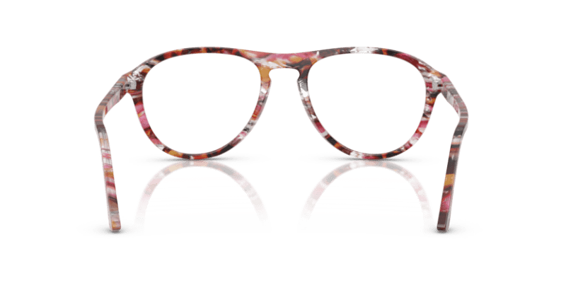 Cyclamen/Khaki - 0PO3371V 8056262357590 Persol Eyeglasses Unisex Pilot