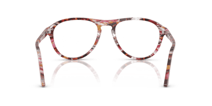 Cyclamen/Khaki - 0PO3371V 8056262357590 Persol Eyeglasses Unisex Pilot