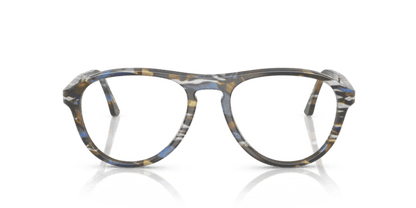 Frost Grey/Nautical Blue - 0PO3371V 8056262357637 Persol Eyeglasses Unisex Pilot