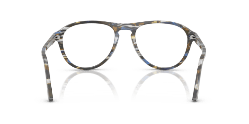 Frost Grey/Nautical Blue - 0PO3371V 8056262357637 Persol Eyeglasses Unisex Pilot