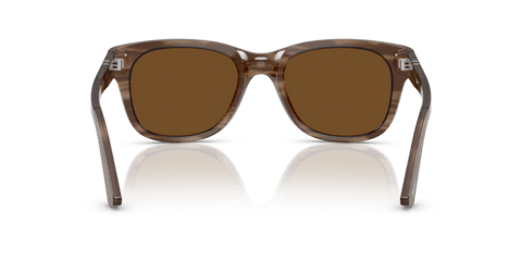 Striped Brown - 0PO3372S 8056262357118 Persol Sunglasses Unisex Square