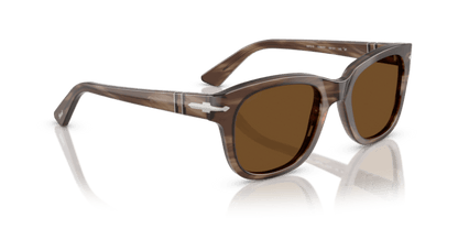 Striped Brown - 0PO3372S 8056262357118 Persol Sunglasses Unisex Square