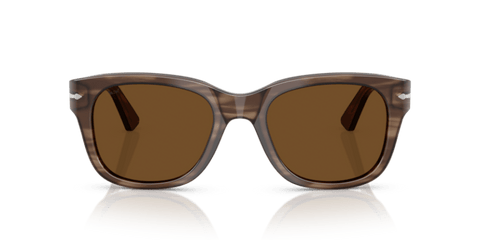 Striped Brown - 0PO3372S 8056262357118 Persol Sunglasses Unisex Square