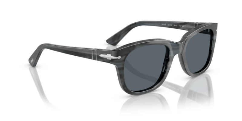 Striped Grey - 0PO3372S 8056262357156 Persol Sunglasses Unisex Square