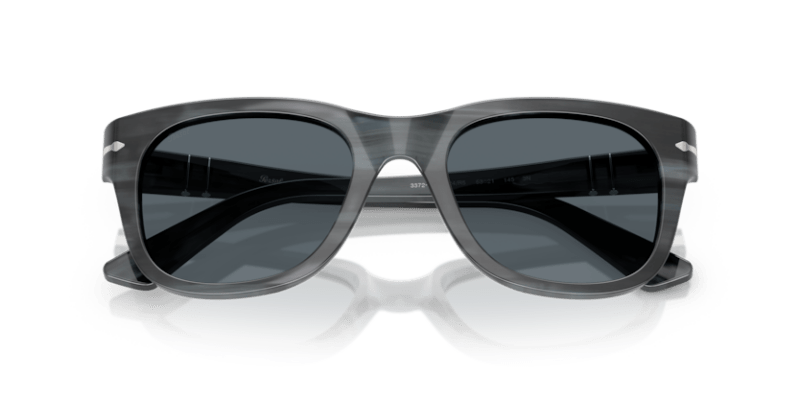 Striped Grey - 0PO3372S 8056262357156 Persol Sunglasses Unisex Square