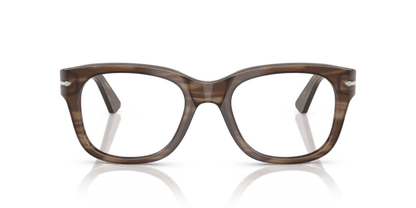 Striped Brown - 0PO3372V 8056262360279 Persol Eyeglasses Unisex Square