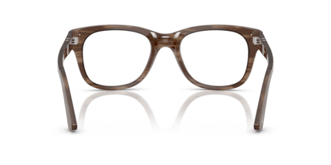 Striped Brown - 0PO3372V 8056262360279 Persol Eyeglasses Unisex Square