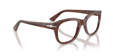 Striped Burgundy - 0PO3372V 8056262360293 Persol Eyeglasses Unisex Square