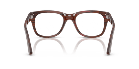 Striped Burgundy - 0PO3372V 8056262360293 Persol Eyeglasses Unisex Square