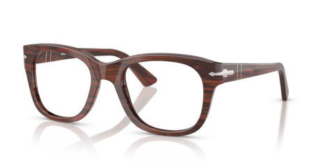 Striped Burgundy - 0PO3372V 8056262360293 Persol Eyeglasses Unisex Square