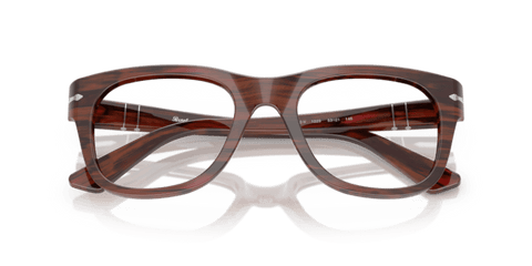 Striped Burgundy - 0PO3372V 8056262360293 Persol Eyeglasses Unisex Square