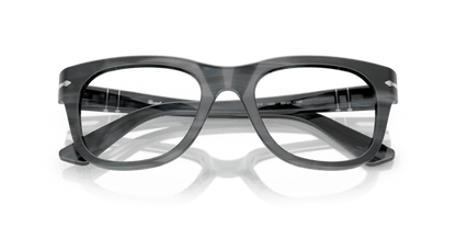 Striped Grey - 0PO3372V 8056262360316 Persol Eyeglasses Unisex Square
