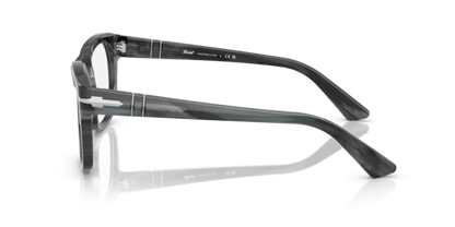 Striped Grey - 0PO3372V 8056262360316 Persol Eyeglasses Unisex Square