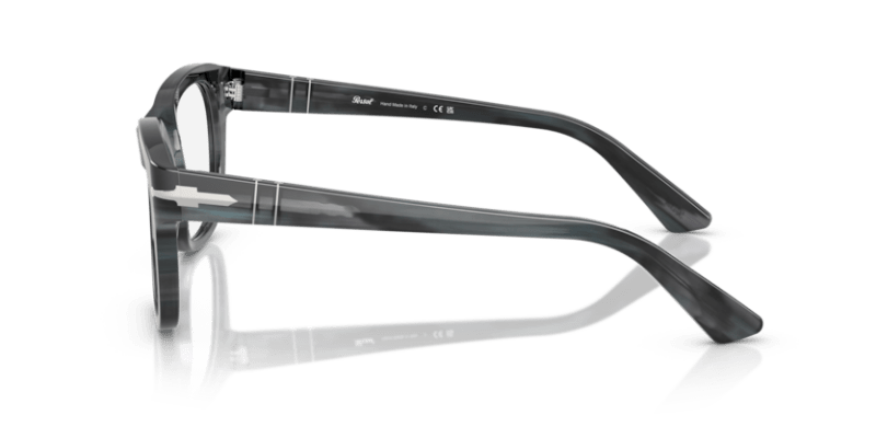 Striped Grey - 0PO3372V 8056262360316 Persol Eyeglasses Unisex Square