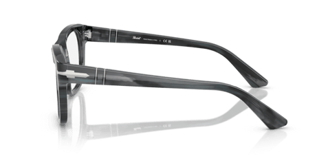Striped Grey - 0PO3372V 8056262360316 Persol Eyeglasses Unisex Square