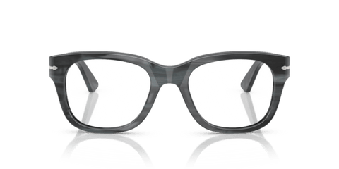 Striped Grey - 0PO3372V 8056262360316 Persol Eyeglasses Unisex Square