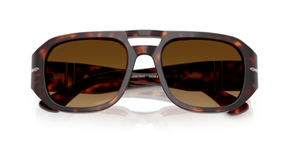 Havana - 0PO3373S 8056262357392 Persol Sunglasses Unisex Pilot