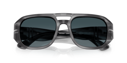 Striped Grey - 0PO3373S 8056262357378 Persol Sunglasses Unisex Pilot