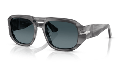 Striped Grey - 0PO3373S 8056262357378 Persol Sunglasses Unisex Pilot