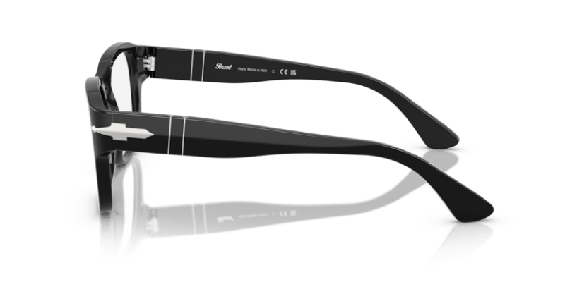 Black - 0PO3374V 8056262360453 Persol Eyeglasses Unisex Square