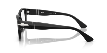 Black - 0PO3374V 8056262360453 Persol Eyeglasses Unisex Square