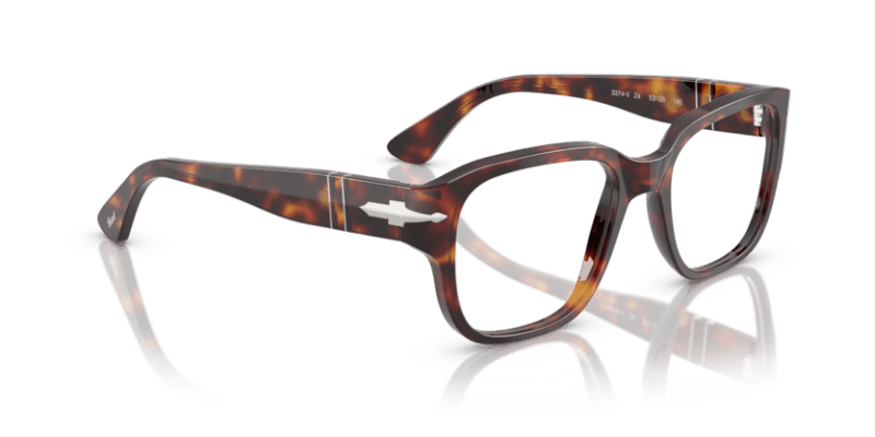 Havana - 0PO3374V 8056262360439 Persol Eyeglasses Unisex Square