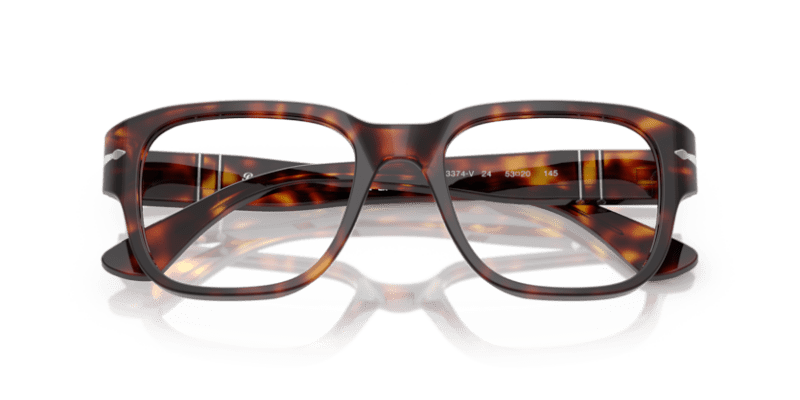 Havana - 0PO3374V 8056262360439 Persol Eyeglasses Unisex Square