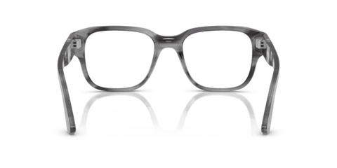 Striped Grey - 0PO3374V 8056262360392 Persol Eyeglasses Unisex Square