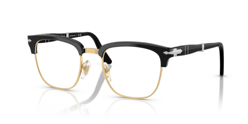 Black - 0PO3375V 8056262366165 Persol Eyeglasses Unisex Square