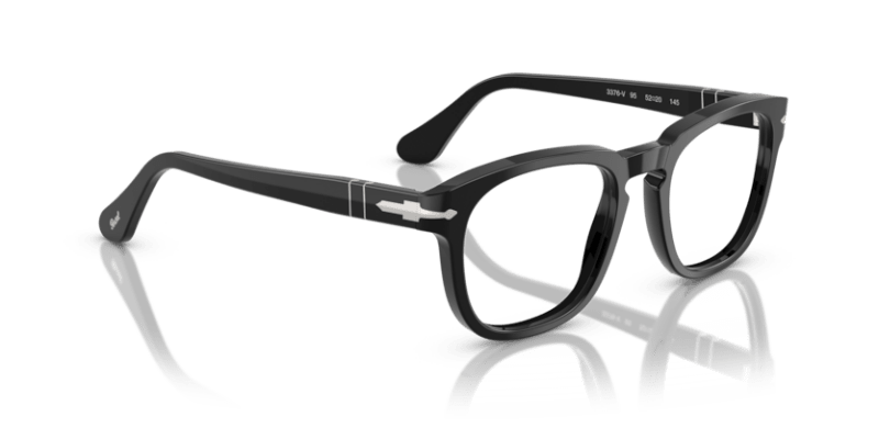 Black - 0PO3376V 8056262347447 Persol Eyeglasses Unisex Square