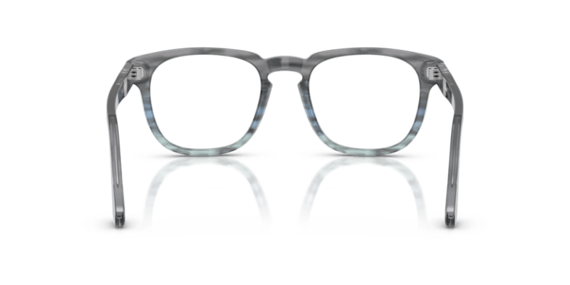 Striped Grey - 0PO3376V 8056262347386 Persol Eyeglasses Unisex Square