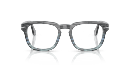 Striped Grey - 0PO3376V 8056262347386 Persol Eyeglasses Unisex Square
