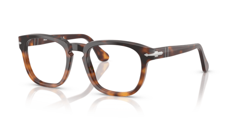 Tortoise Dark Brown - 0PO3376V 8056262347362 Persol Eyeglasses Unisex Square