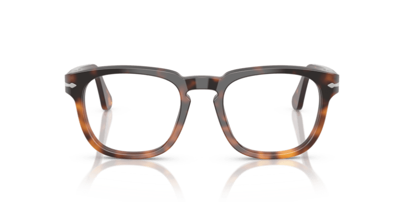Tortoise Dark Brown - 0PO3376V 8056262347362 Persol Eyeglasses Unisex Square