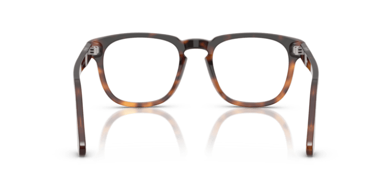 Tortoise Dark Brown - 0PO3376V 8056262347362 Persol Eyeglasses Unisex Square