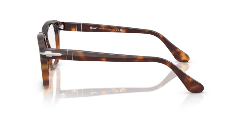 Tortoise Dark Brown - 0PO3376V 8056262347362 Persol Eyeglasses Unisex Square