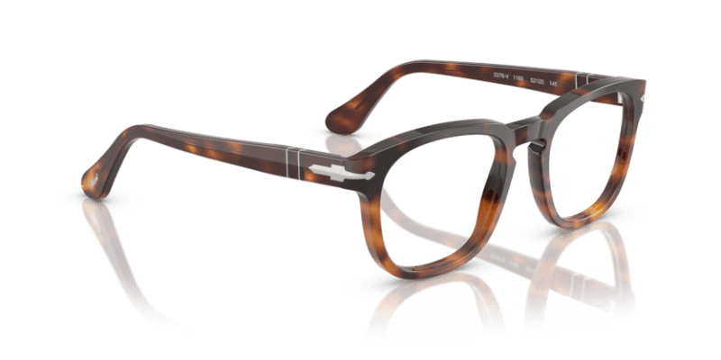Tortoise Dark Brown - 0PO3376V 8056262347362 Persol Eyeglasses Unisex Square