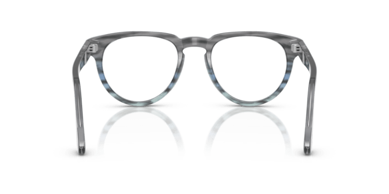 Striped Grey - 0PO3377V 8056262348369 Persol Eyeglasses Unisex Phantos