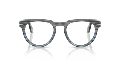 Striped Grey - 0PO3377V 8056262348369 Persol Eyeglasses Unisex Phantos