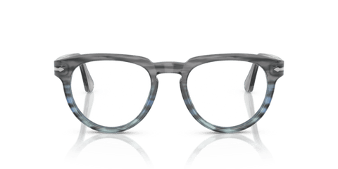 Striped Grey - 0PO3377V 8056262348369 Persol Eyeglasses Unisex Phantos