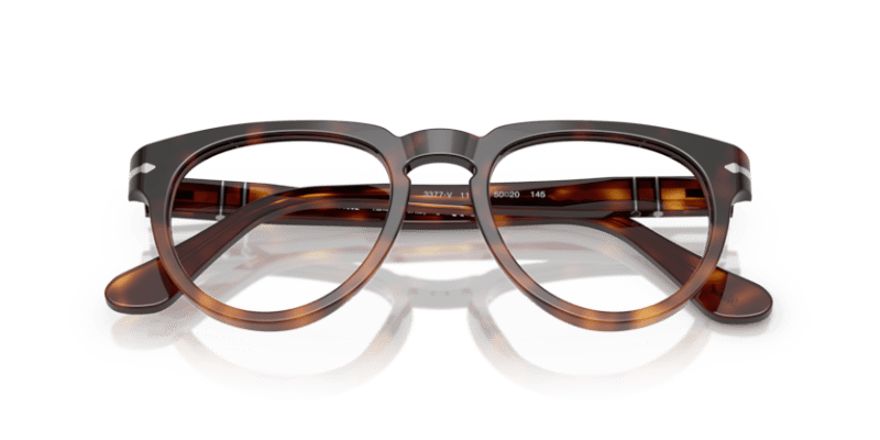 Tortoise Dark Brown - 0PO3377V 8056262348291 Persol Eyeglasses Unisex Phantos