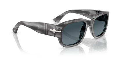 Striped Grey - 0PO3380S 8056262357279 Persol Sunglasses Unisex Square